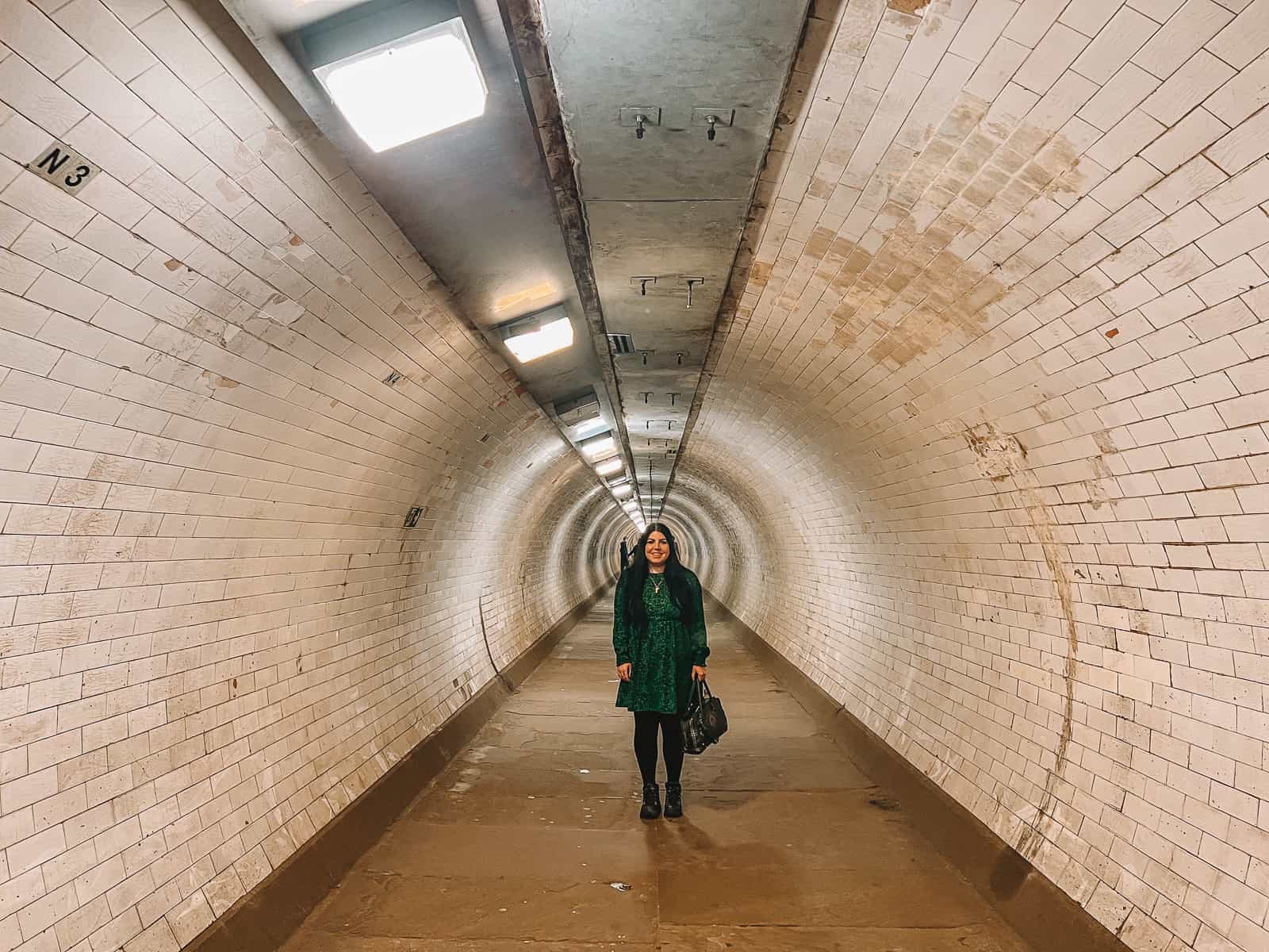 Island Gardens and the Greenwich foot tunnel entrance, Isle of Dogs